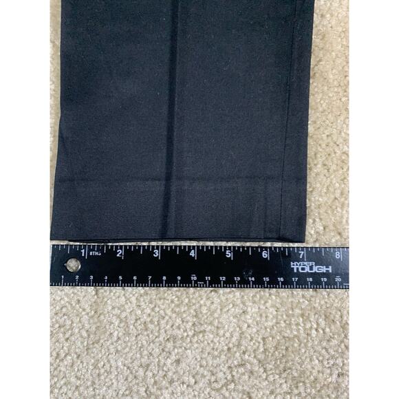 Talbots Heritage Women’s 8 Petite Ankle 30x22 Side Zip Black Stretch Capri #377 - Picture 12 of 13